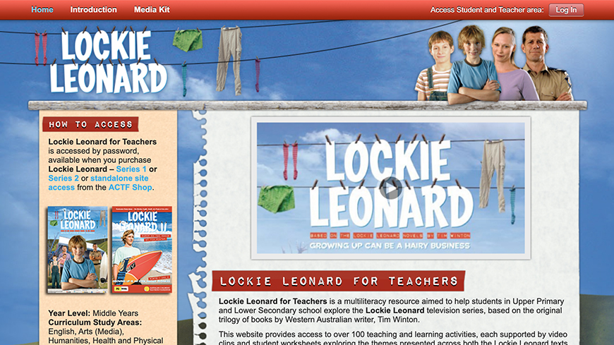 Lockie Leonard Resource