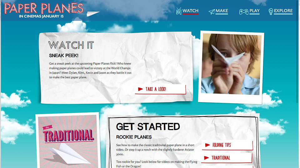 Soar into summer with the new Paper Planes website!
