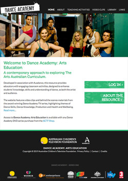 Dance Academy: Arts Education - Website Access