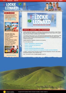 Lockie Leonard for Teachers - Website Access