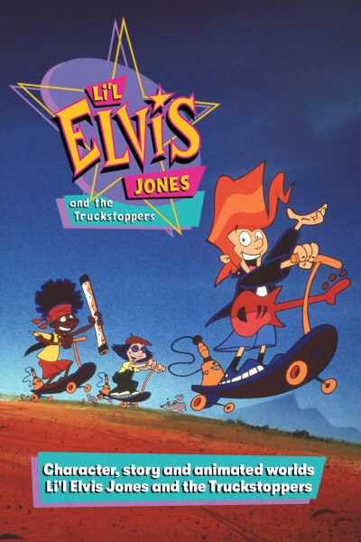 Character, story and animated worlds in Li'l Elvis Jones and the Truckstoppers Webinar